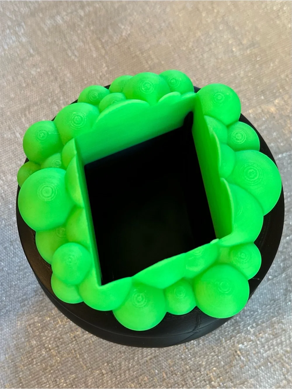 GITD Halloween Bubbling Cauldron Soap Holder for Bath & Body Works Soap Bottles